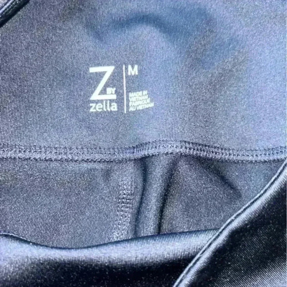 Z by Zella Black Full Length Leggings, M‎ - Picture 4 of 4